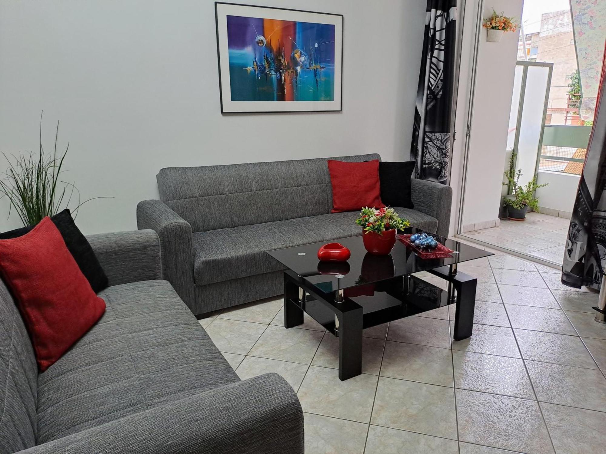 Bright Apartment In Nea Palatia • Oropos ภายนอก รูปภาพ
