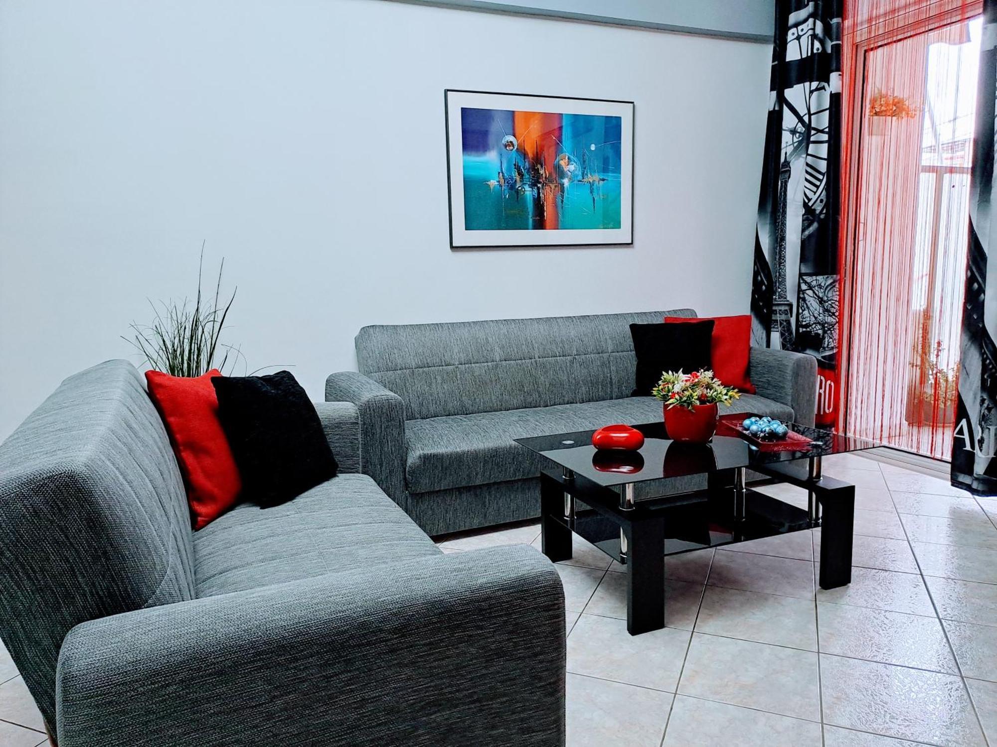 Bright Apartment In Nea Palatia • Oropos ภายนอก รูปภาพ